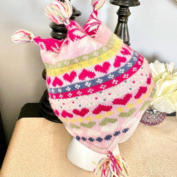 Girl’s H&M Hearts 💕 Knit Hat Size 3-6Y - Picture 4 of 9